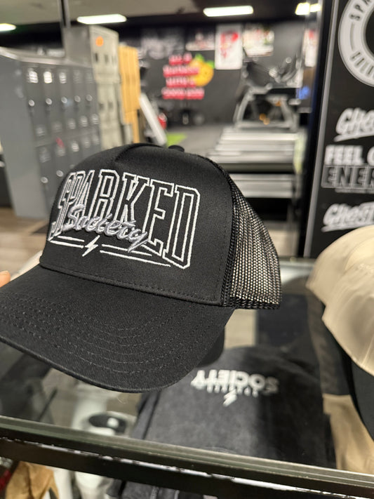 Black match eryting trucker