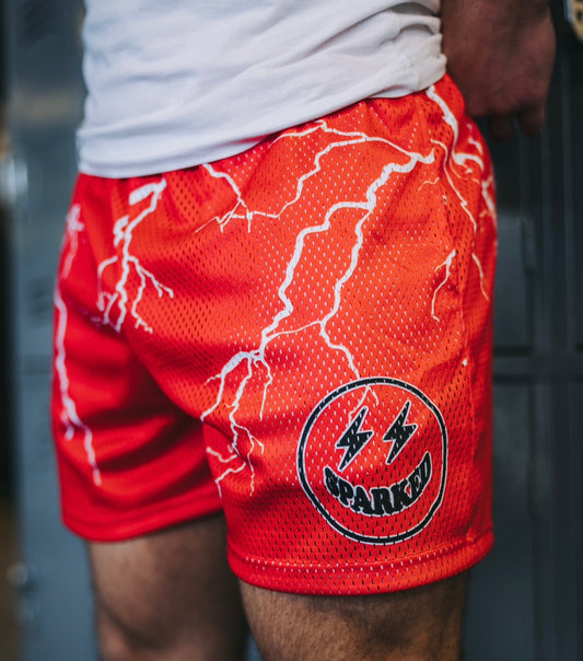 Red Lightning Shorts