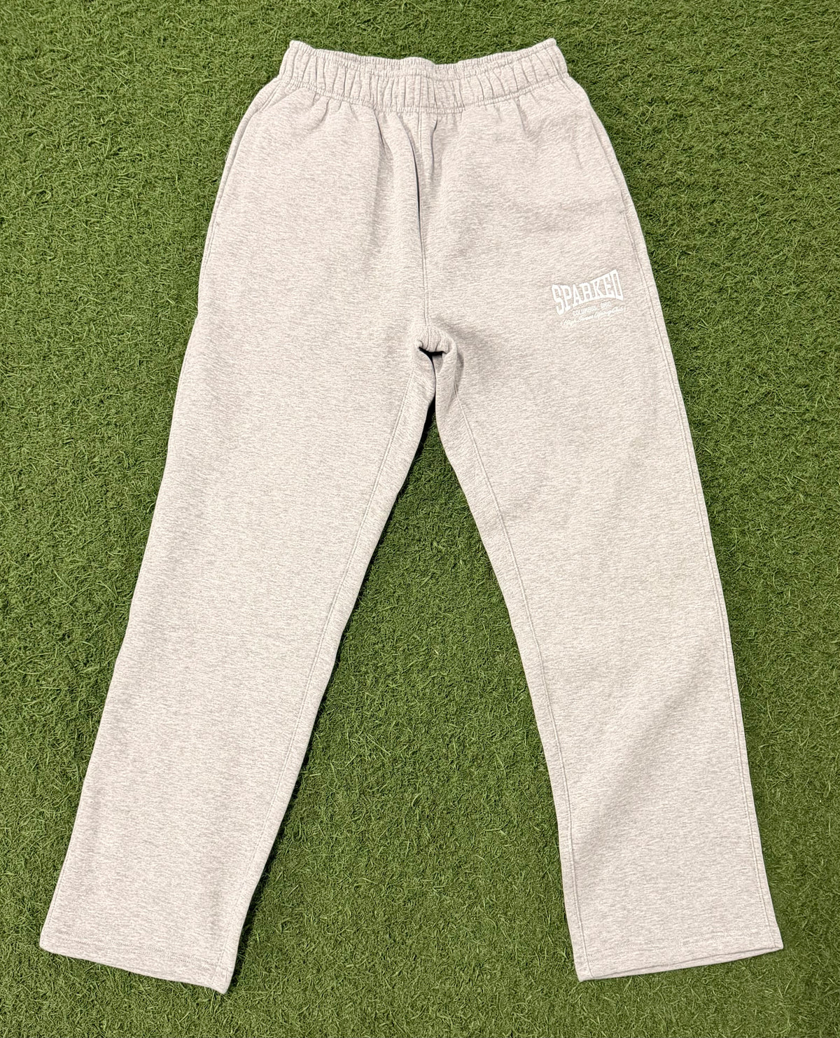 Grey Sweats (open bottom)