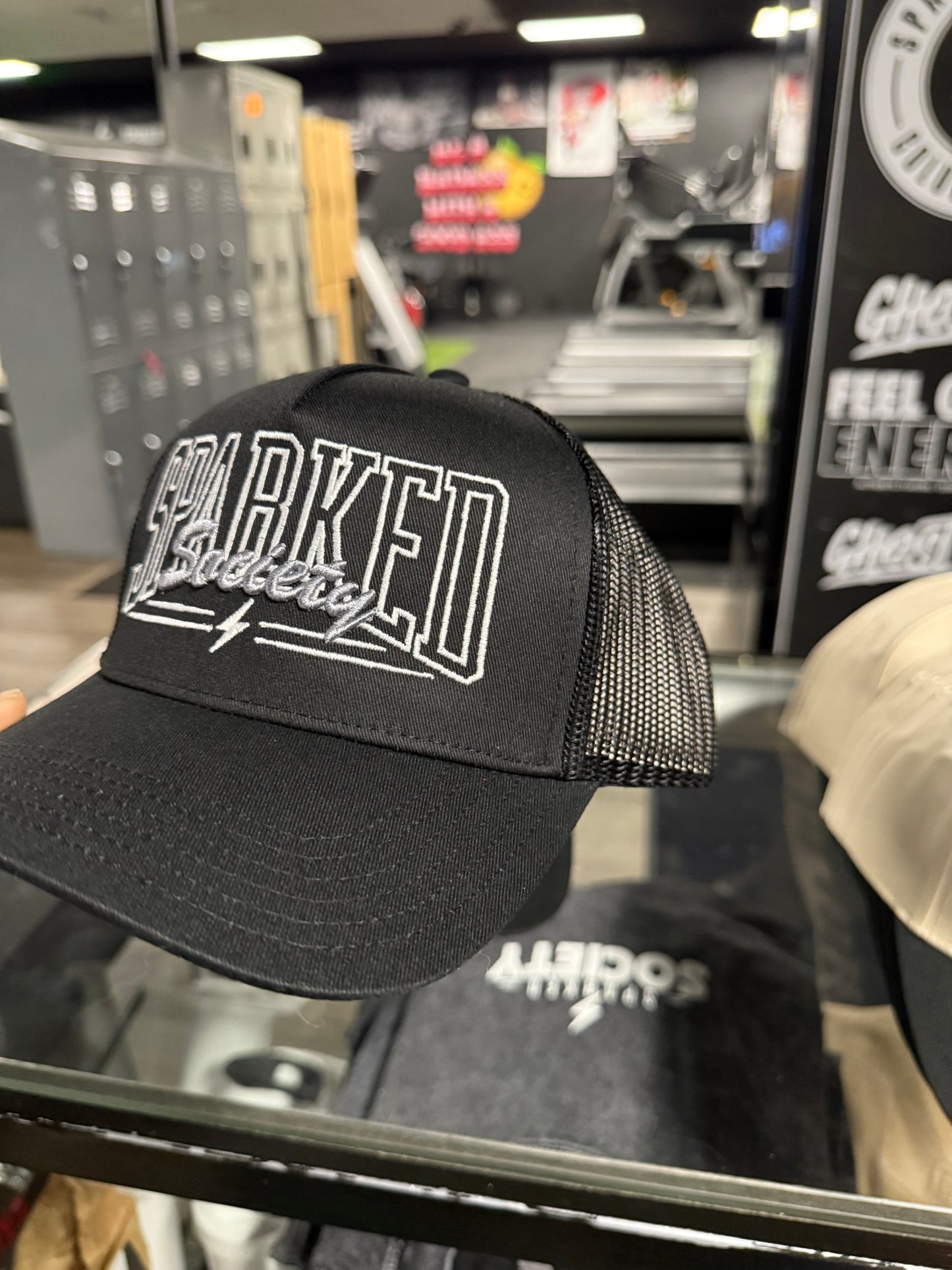 Black match eryting trucker