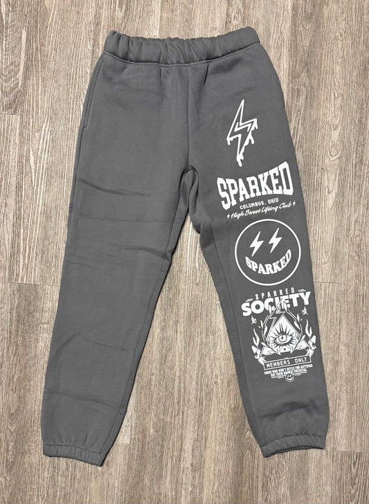 Grey sweats