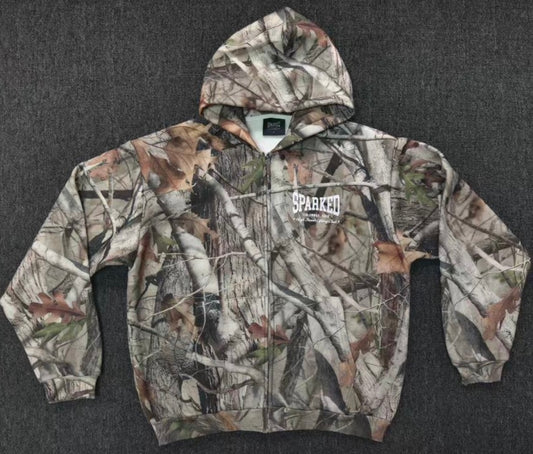 Tree Camo ZipUp (PreOrder)