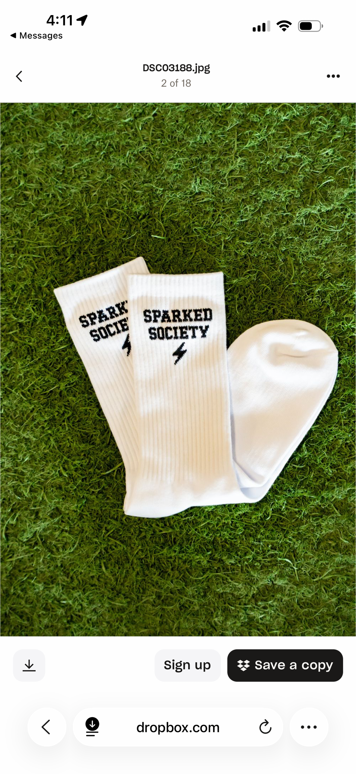 White Socks