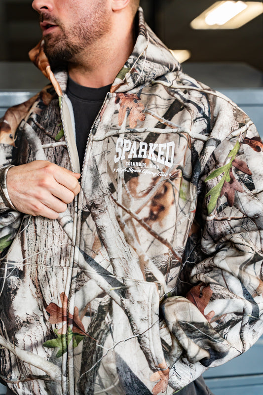 Tree Camo ZipUp